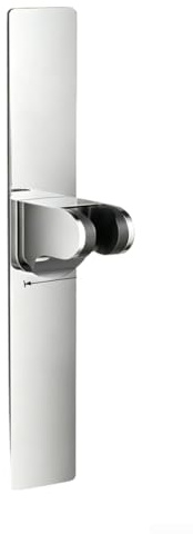 AugustknowU 304 Edelstahl-Duschhalterung mit leistungsstarkem Magnet und Saugfuß, verstellbare Positionierung, kein Bohren, kompatibel mit Standard-Duschköpfen (A)