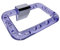 Papierhalter Rollenhalter Toilettenpapier Klopapierhalter WC Bad Lila - Blau