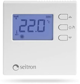 Seitron termostato digitale wireless multifunzionale TRD02B