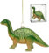 Cepewa Christbaumschmuck Figuren Anhänger Weihnachstbaumschmuck Dino Dinosaurier Drache aus Glas (1 x Christbaumschmuck Dinosaurier)