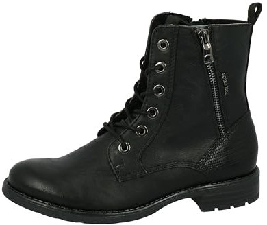 Tom Tailor Damen 4293303 Halblange Stiefel, Black, 38 EU