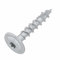 Pfostenverbinderschraube 8x50 mm, 100 Stück, ETA Zulassung, gehärtet mit Korrisionsschutz Zink-Lamellenbeschichtung, Pfostenschraube TX40