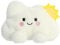 Aurora, 33576, Palm Pals Summer Wolke 13cm, Plüschtier, Weiß