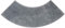 GXFXLP Tapis de Douche Incurvé en Microfibre, Tapis Douche Angle Antiderapant Tapis de Douche Arrondi en Quart de Cercle Lavable en Machine, 45x100cm,Gris