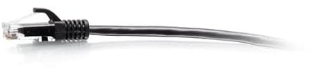 C2G 3.6M (12Foot) CAT6A Extra Flexible Slim Ethernet Cable, Ideal for use with Router, Modem, Internet,Wifi boxes, Xbox, PS5, Smart TV, SKY Q, IP Camera. Delivering Ultra Fast Internet Speeds. BLACK