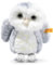 Steiff Wittie Eule - 19 cm - Kuscheltier - grau/Weiss, 067921