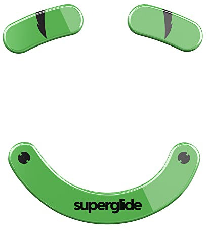 Superglide – Pieds de Souris Les Plus Rapides et Les Plus Lisses fabriqués avec du Verre Ultra résistant sans défaut Semelle Super Rapide Lisse et Durable pour Razer DeathAdder V2 Pro/V2 HyperSpeed