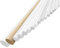HAUS&DACH Barre ronde en bois de hêtre 50 x 1000 mm, lisse – 1 pièce en bois de hêtre pour bricolage, baguettes rondes