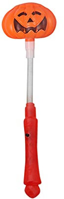 TianWlio Karneval Geschenke Kürbis Handblinkender Deko-Stock klebt leuchtende Und Mitgebsel (B, One Size)