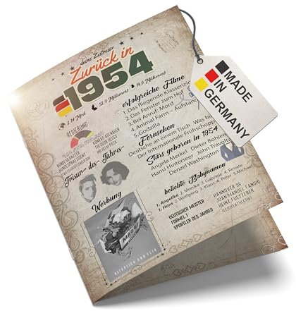 myDreamwork® Besondere Geburtstagskarte 70 Inkl. Umschlag | 1955 Jahrgang Geschenk | Karte 70 Geburtstag Frau – Geburtstagskarte 70 lustig | 70. Geburtstag Mann – DIN A5 | 70