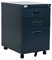 Jet-Line®| Büro Rollcontainer Metall | 3-Schubladen Hängeregister |abschließbar | Aktenschrank | Büromöbel Homeoffice | Büroschrank Selbstaufbau (anthrazit)