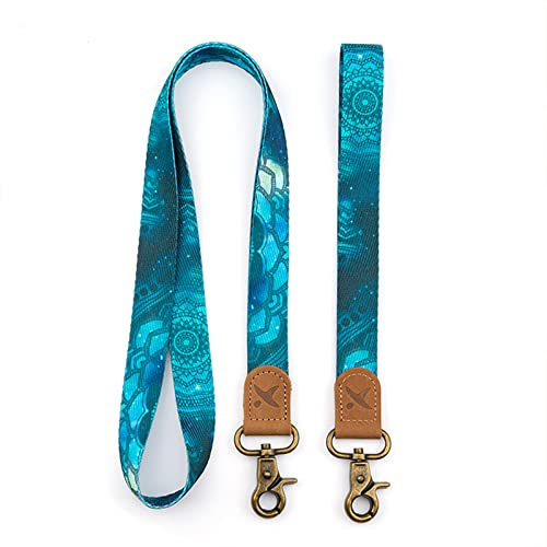 XUANYIDA Anime-Schlüsselband für Handy, Halsband und Handgelenk, niedliches Schlüsselband für Studenten, Lehrer, Büro, bunt