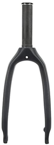 ZLXHDL Bike Forks,Mountain Bike Fork,16 Inch Carbon Fiber 3K Matte 4.37in Top Tube Bike Front Fork for 28.6mm Straight Tube Folding Bike