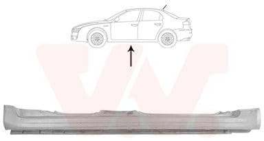 VAN WEZEL Einstiegsblech 0160103 links | Kompatibel mit: ALFA ROMEO 159, 159 Sportwagon