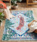 Aldopein Vintage-Teppiche im Boho-Stil, abstrakt, tropisch, Dschungel, Leopardenmuster, 10 x 15 cm, Akzente, orientalischer Teppich für Schlafzimmer, Küche, Esszimmer, Wohnzimmer, modern,