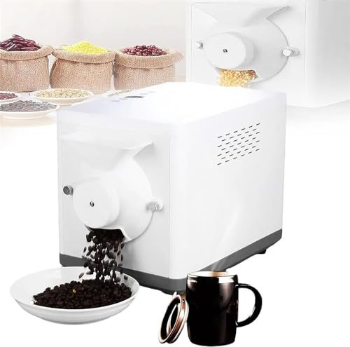 ZQJYMXY Torréfacteur de café Machine de torréfaction de Grains de café Machine de torréfaction de Grains 1600w Machine de torréfaction Machine de torréfaction de Noix de sésame, 431x298x221mm