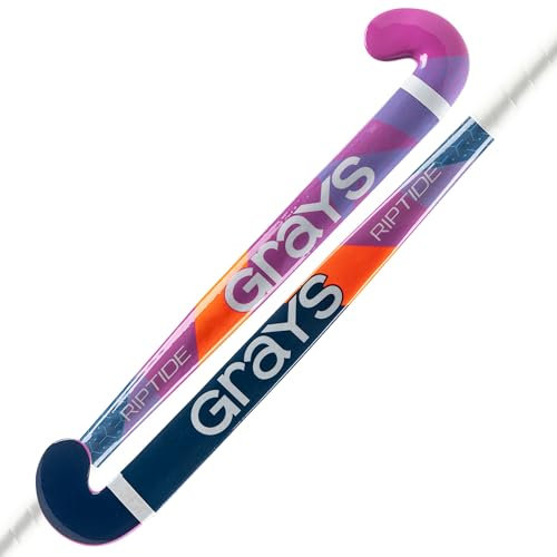 GRAYS Riptide Ultrabow Crosse de hockey pour enfant (rose/bleu, 34)