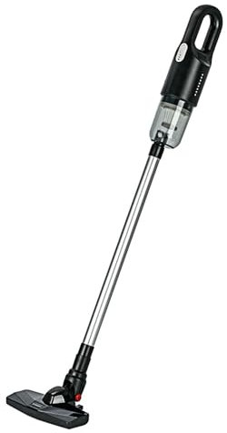 Bewinner Cordless Vacuum Cleaner Rechargeable, Handheld Stick Vacuum Floor Cleaner, Powerful Suction Portable Stick - 2 Gears, 12000Pa, 6000mAh for Carpet Hard Floor Car Pet Fur (Black)