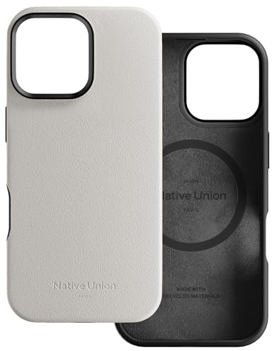 Native Union Active Case – MagSafe Compatible with Built-in Magnets – Rugged Design – Recycled Materials – Ultra-Durable Drop Protection up to 10ft / 3m for iPhone 16 Pro Max (Sandstone)