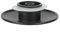 Bouchon à bouton-poussoir pour lavabo, bonde d'évier de salle de bain, bouchon clic clac, 66 mm, noir mat