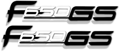 MPODYTSF Aufkleber für Motorrad Für BMW F 650 GS F650GS F650 GS Motorrad Schutz Aufkleber Zubehör(Black and White)