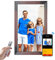 KODAK Digitaler Bilderrahmen 21.5 Zoll, WLAN Digitale Bilderrahmen Groß mit 32GB Speicher, FHD Hölz Elektrischer Bilderrahmen mit App, Fernfreigabe von Fotos und Videos, Bewegungssensor Auto-Rotation