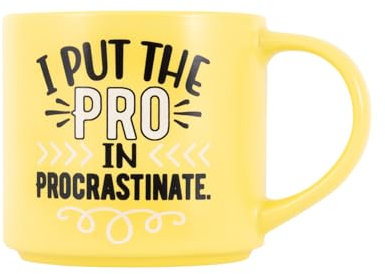 Splosh - Cheeky Mugs | Funny Coffee Mug with Humorous Sayings and Messages | Unique Gift Ideas for Her and for Him | Coffee & Tea Lovers | 390ml (Yellow)