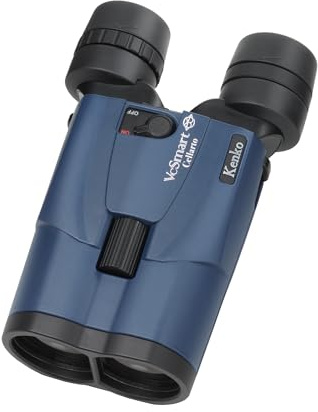 Kenko Bildstabilisierung Fernglas Vc Smart Cellarto 15x42 WP, Dachkantprisma, wasserdicht IPX7, kontinuierliche Nutzung 28 Stunden, für Outdoor, Vogelbeobachtung und Sternenguckerei, 407356