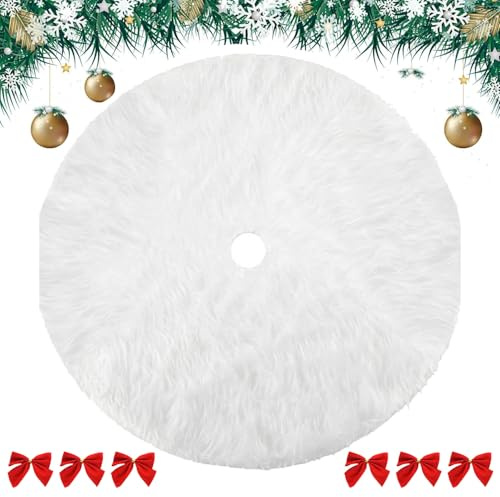 Weihnachtsbaum Röcke,Weihnachtsbaum Decke,Weihnachtsbaum Rock,Christbaumdecke,Weihnachtsbaumdecke Rund,Weiß Weihnachtsbaumdecke,Plüsch Weihnachtsbaum Rock,Tannenbaum Decke Rund,Weihnachtsdecke