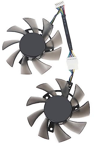 YROHGKPN 75MM FD8015U12D 6Pin 2060 GTX1660 Ti Cooling Fan for 1660 1660Ti TUF GAMING OC RTX2060 Graphics Card Cooler
