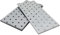 OMIDEAS 5 x Lochplatten (200 x 100 x 2) Flachverbinder Holzverbinder Verbindungsplatte Verbinder, Silber Verzinkt