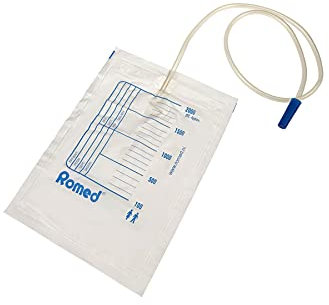 Romed Urinbeutel 2 Liter mit Ventil (10 Stück)