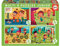 Educa 18602, Sportarten, 4 x 20/40/60/80 Teile Puzzle, 4in1 Puzzleset für Kinder ab 5 Jahren, Sports