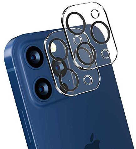 JPudinor Lot de 2 Films de Protection D'écran Pour iPhone 12 Pro Max (6,7) Dureté 9H Verre Trempé Anti-rayures Ultra Fin Haute Définition Anti-traces de Doigts Transparent