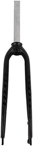 YLXD 1-1/826/27.5/29 Fourche de VTT de Frein à Disque Rigide en Alliage d'aluminium, Fourche de vélo 28.6mm Tube Droit sans Filetage ultraléger Fourche Avant de vélo de Montagne A,26