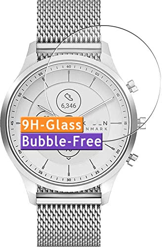 Vaxson 3 Stück 9H Panzer Schutz Glas kompatibel mit SKAGEN GEN 6 HYBRID JORN 38mm Schutzfolie Display schutz folie Panzerfolie SchutzGlas folien PanzerGlas