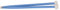 Ensemble de mailloches de tambour, tête en feutre, accessoires de maillets de batterie durables, poignée en érable, 2 pièces, portable, bonne sensation de main, même percussion pour jouer(Bleu)