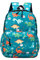 TOPWAYS Dinosaurier Kinderrucksack, Unisex Kinder Jungen Kindergarten Rucksack, Outdoor Tagesrucksack für Kinder Rucksack 2-7 Jahre Grün
