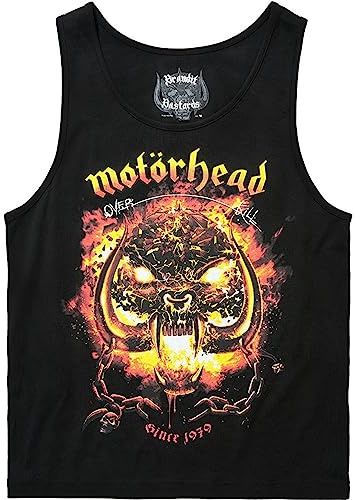 Brandit Motörhead Tank Top Overkill, Farbe: Black, Größe: M