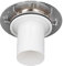 Akozon Duschabfluss Abdeckung, Duschablauf Deckel, 90 mm/115 mm Abflussdeckel Dusche, Loch-Abdeckung, Dusche Abfluss Abdeckung für Viega Tempople Ablaufgarnitur, Chrom Finish Duschablauf Deckel