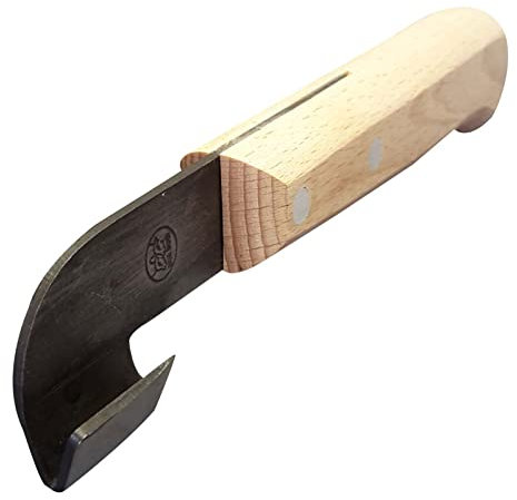 DUE BUOI Coltello innesto db 207 l legno/acciaio cm 14
