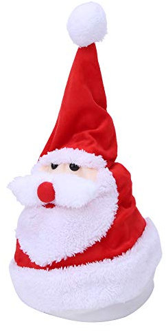 Schöne Weihnachts-Elektro-Weihnachtsmütze mit Leichter Musik-Dekoration, Spielzeug (#1)