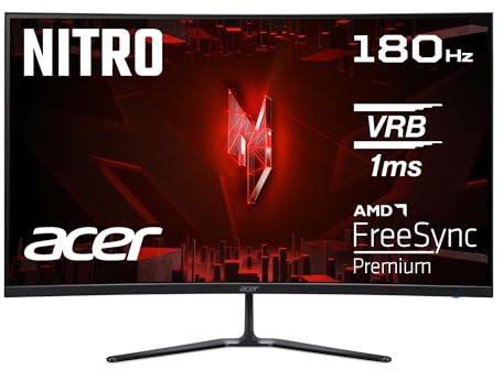 acer ED320QR S3biipfx Monitor, ED 32'' FHD, 180 Hz