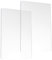 TFixol Standard Cutting Pads 2PCS Polycarbonate Plastic Plate for Embossing 22x15cm/8.6x5.9in Suitable for A5 Die Cutting and Embossing for Embossing Crafting Transparent