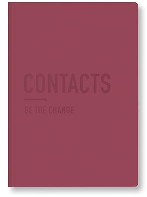 Letts of London Conscious A5 Address Book Berry