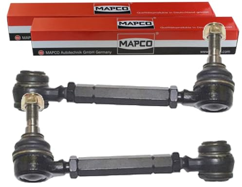 2X Mapco Querlenker hinten rechts oben links | 51871 + 51870 passend für 100 200 A6 V8