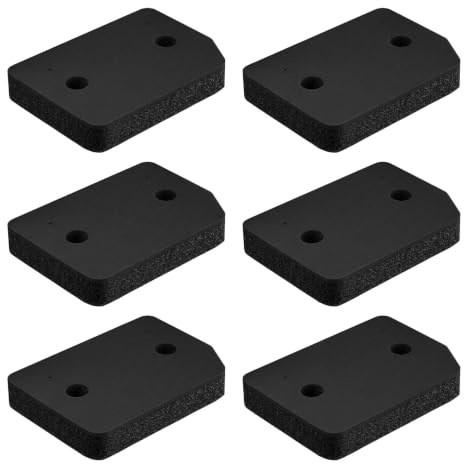 Trockner Filter, 6 Stück für Miele Filter T1 9164761 Wärmepumpentrockner | für Miele Trockner Filter, Fein/Grob 207 X 157 X 30mm Schwammfilter Trockner Ersatzteile Schaumstofffilter Trockner Zubehör