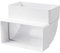 Flachkanal Bogen 90° PVC (vertikal) 110x55mm