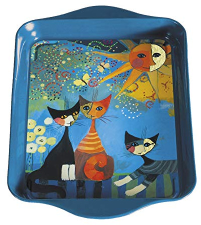 Wachtmeister Rosina Tablett aus Blech klein Dolce Vita ca. 21x2x14 cm