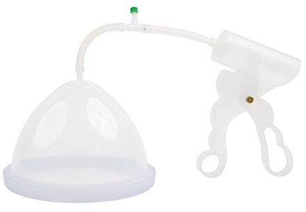 Fröhle BP004 Brustpumpe Solo Cup D mit Scherengriffvakuumpumpe für größere Brüste